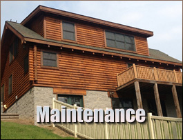  Woodford County, Kentucky Log Home Maintenance